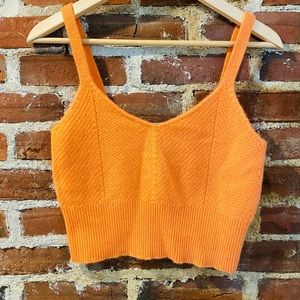 Anthropologie Cashmere Cropped Tank